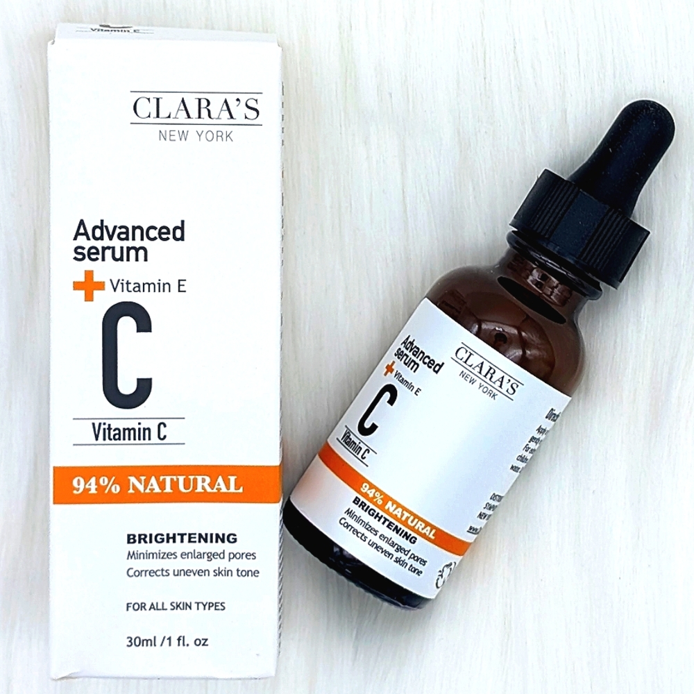 🔴 CLARA'S Brightening Vitamin C Facial Serum
